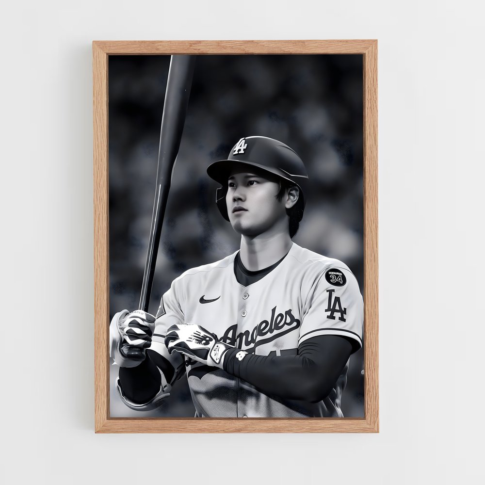 Poster Shohei ohtani stadium – affiche Baseball (vue 4)